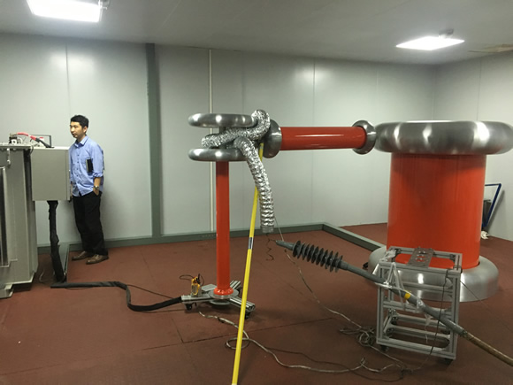 高压局放室内部